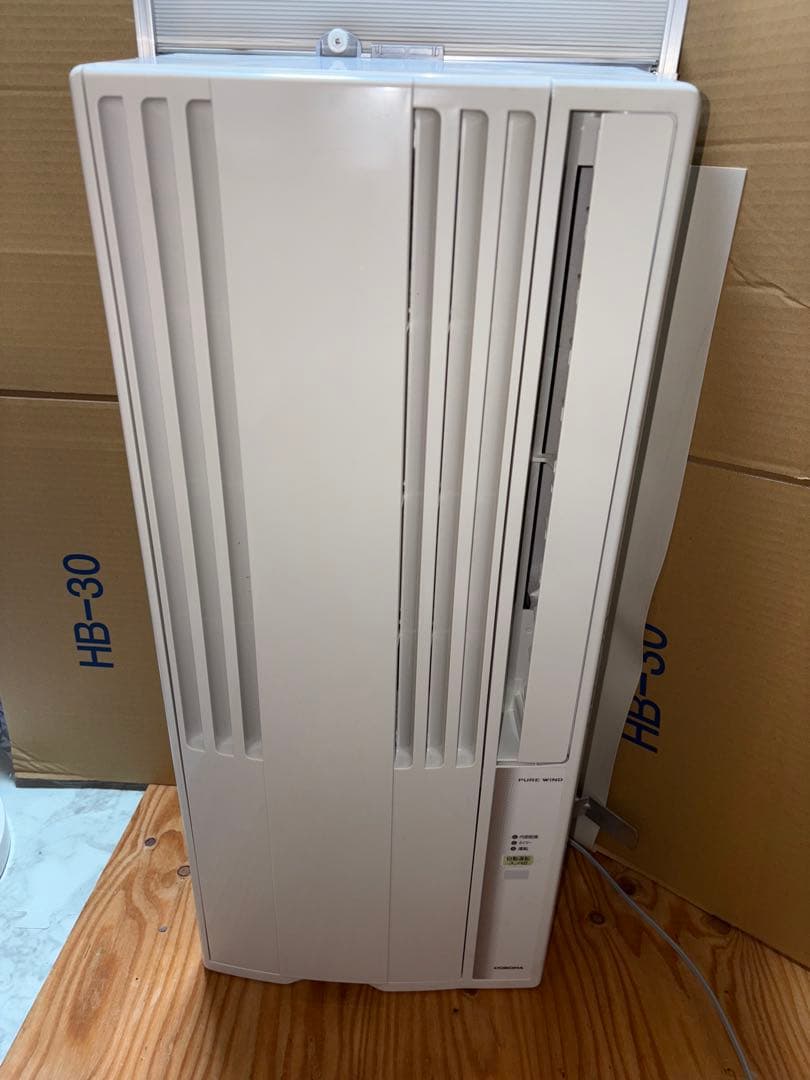 2022 窓用エアコン　除菌クリーニング済み