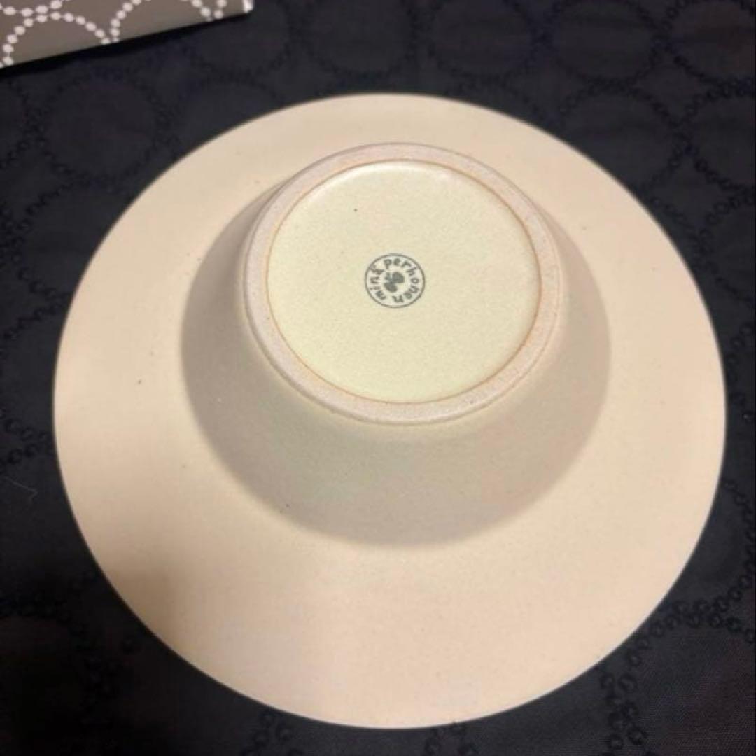 ◆ミナペルホネン tambourine プレート L・深皿セット White