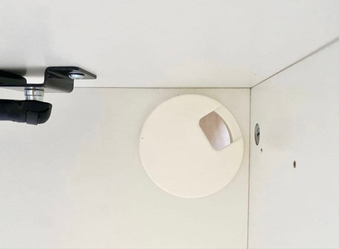 IKEA イケア エスタヴァル 調節可能ローテーブル ホワイト 90cm 完成品