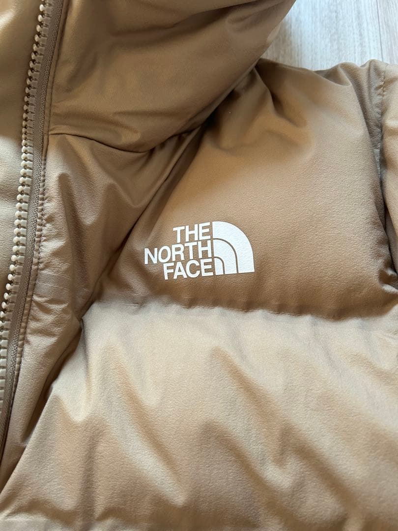 THE NORTH FACE ベージュ ビレイヤーパーカー ダウンジャケット S
