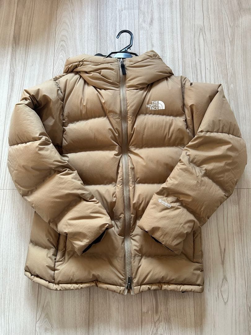 THE NORTH FACE ベージュ ビレイヤーパーカー ダウンジャケット S
