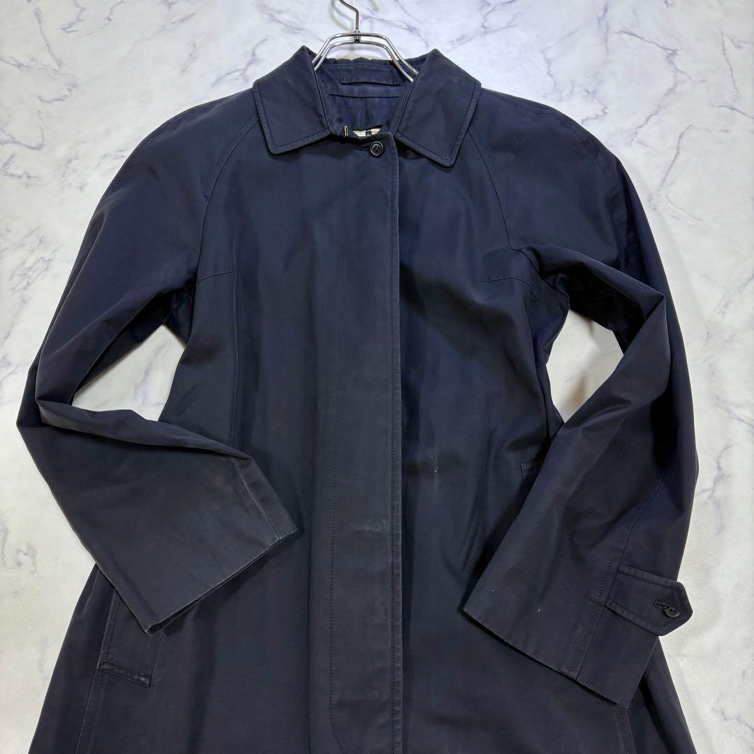 美品 BURBERRY LONDON ステンカラーコート ノバチェック L相当