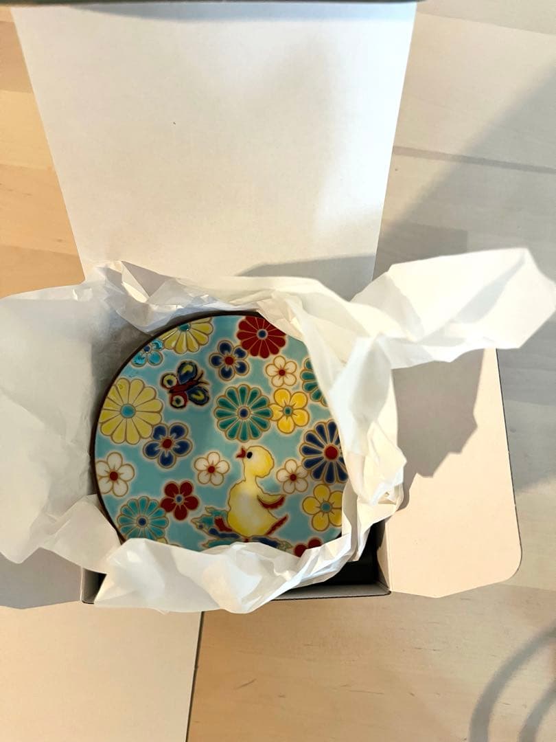 FEILER 九谷焼 梅菊　3点セット