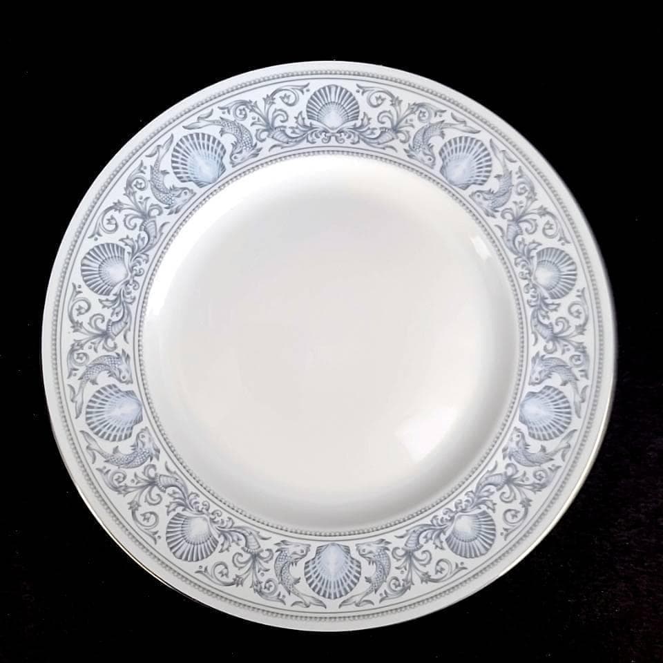 ●美品□ウェッジウッド 7　ドルフィン プレート ディナープレート　4枚 9