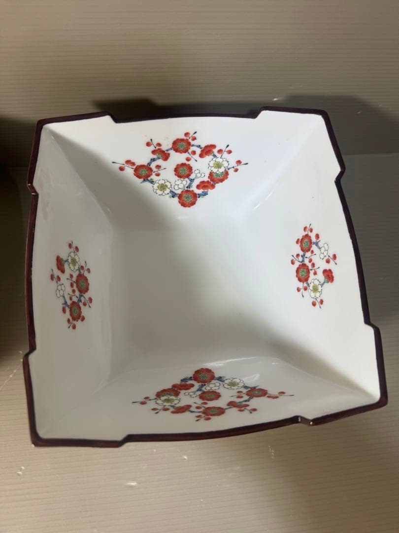 2606 深川製磁　香蘭社　まとめ売り　鉢2客　蓋付碗1客　急須1客