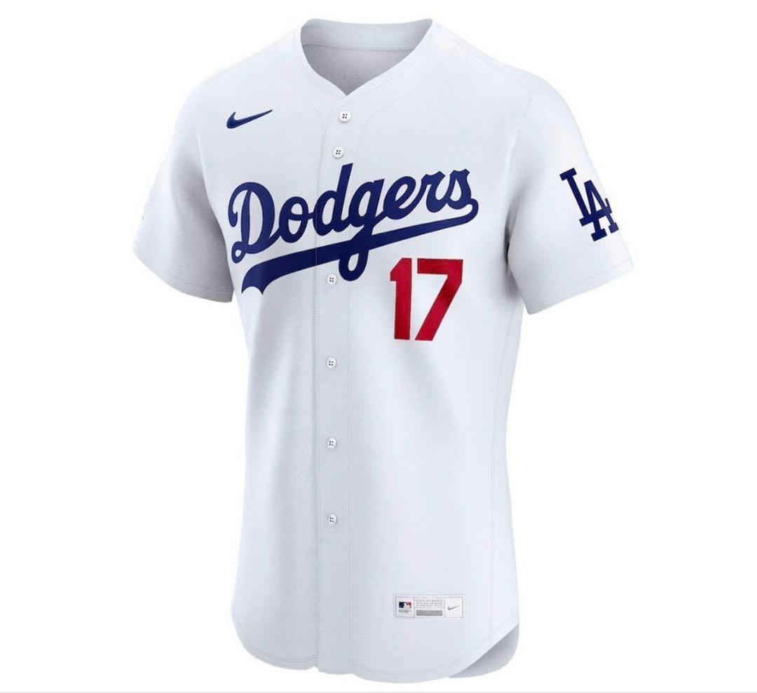 ドジャース　大谷翔平　エリート　オーセンティック　ユニフォーム　本物