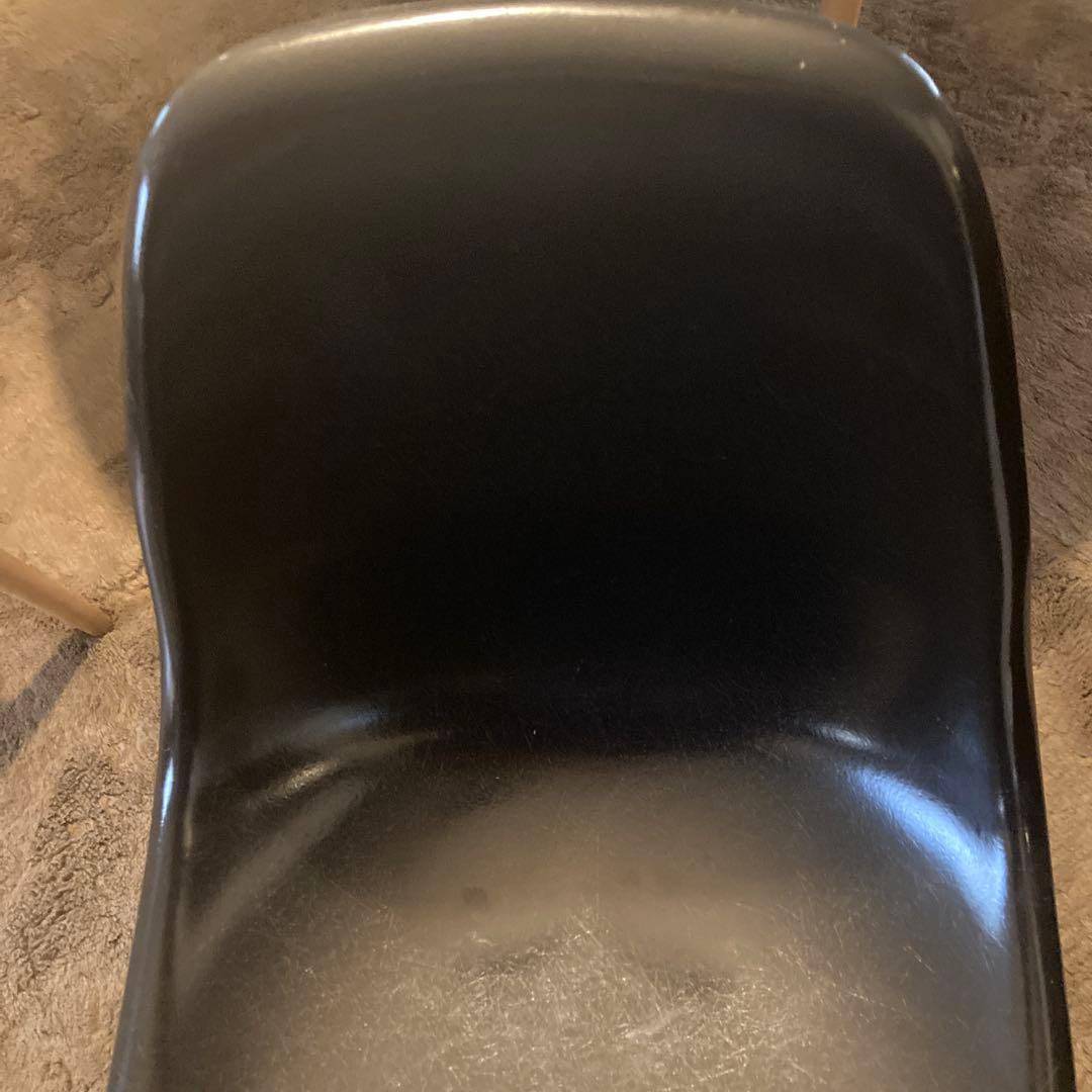 ハーマンミラー イームズ シェルチェア エッフェルベース　ブラック　希少