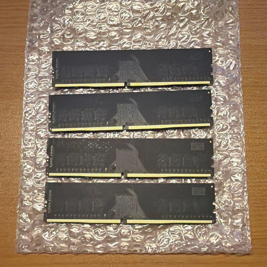 DDR4-2400メモリー 64GB(16GB×4)Silicon Power