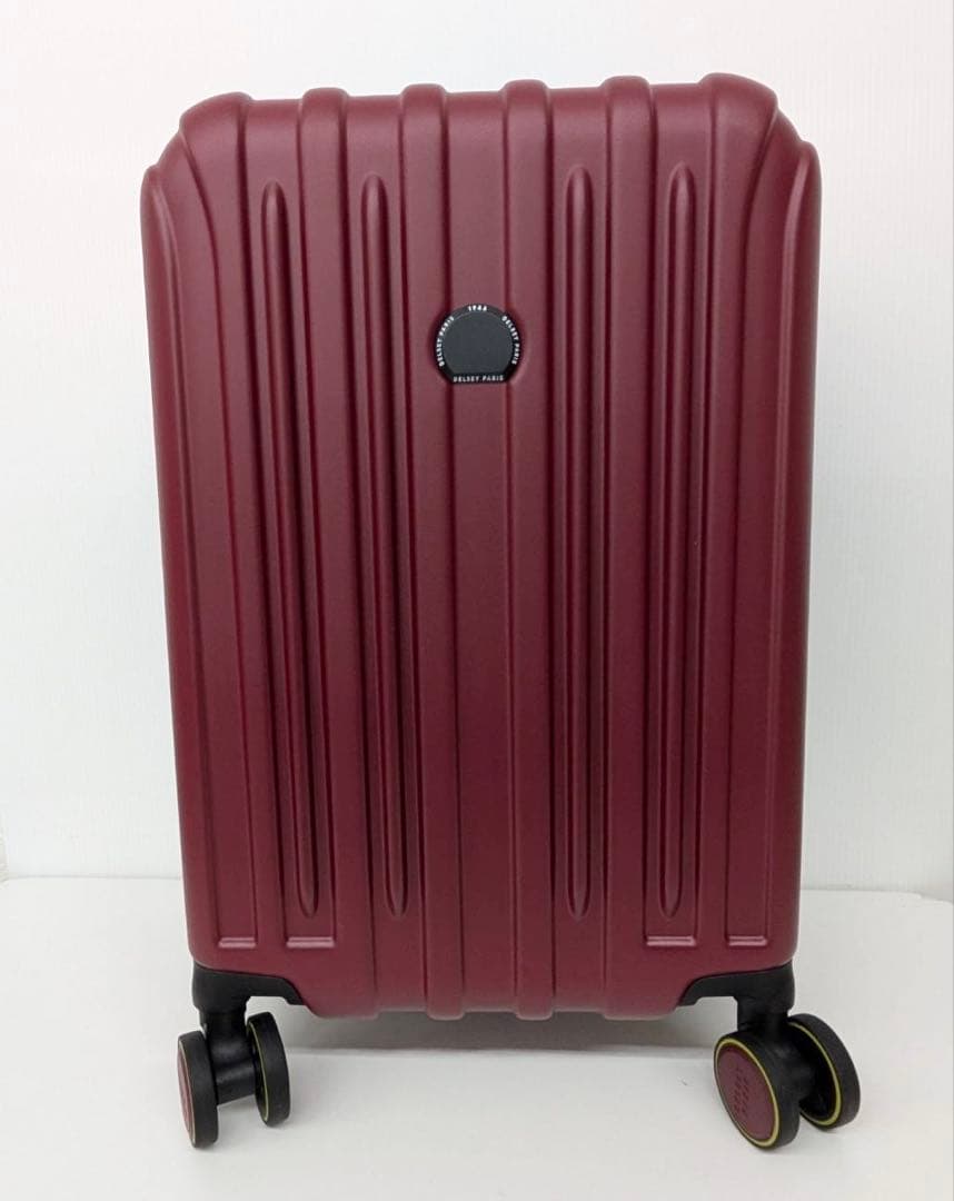 DELSEY デルセー アクセレイト スーツケース 2個セット ワインレッド