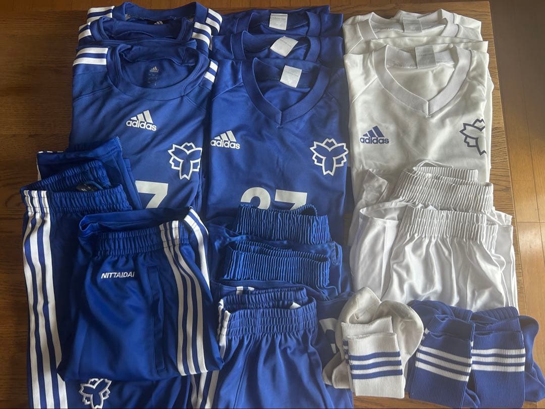 【纏めで別売り可】日体大 サッカー部 ウェア シャツ ジャージ ユニフォーム