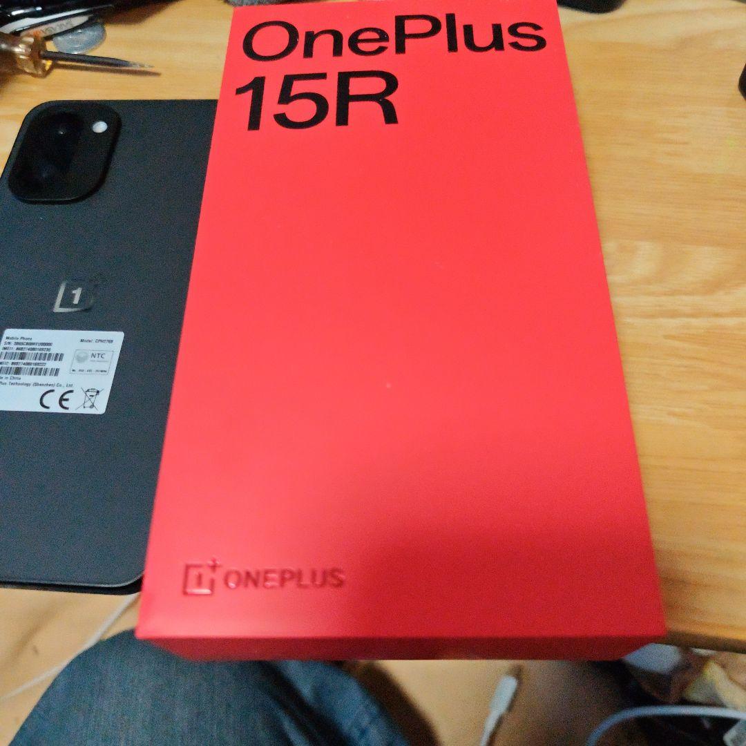 One Plus 15R ブラック CPH2769 グローバル版