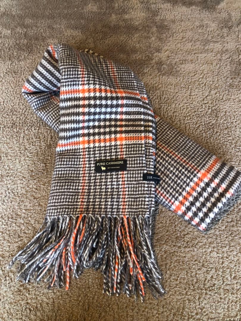 23区　カシミヤ大判ストール