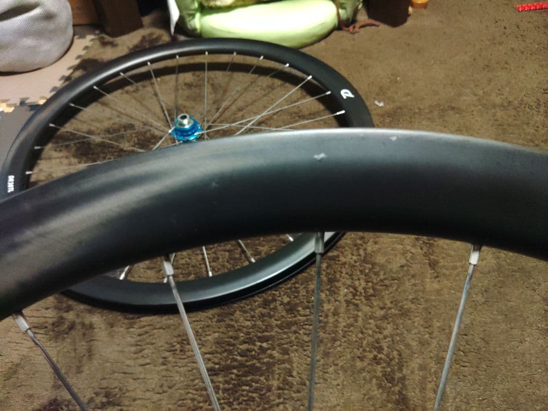 コグス手組み　カーボンホイールDR38TL industry nine ハブ