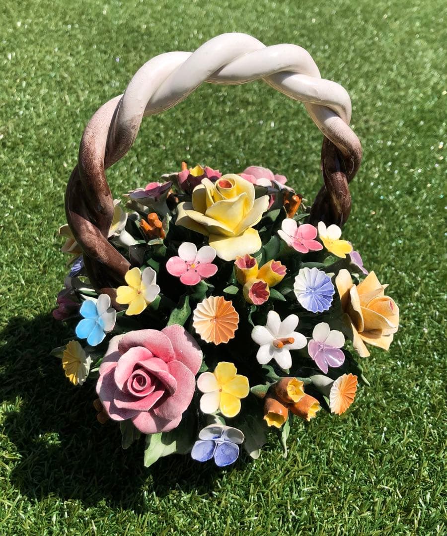 カポディモンテ 陶花　イタリア製