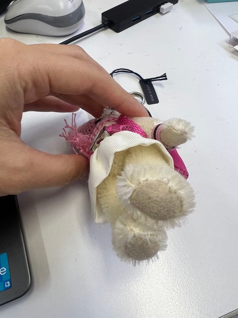 プラダ ベア キーホルダー　バッグチャーム