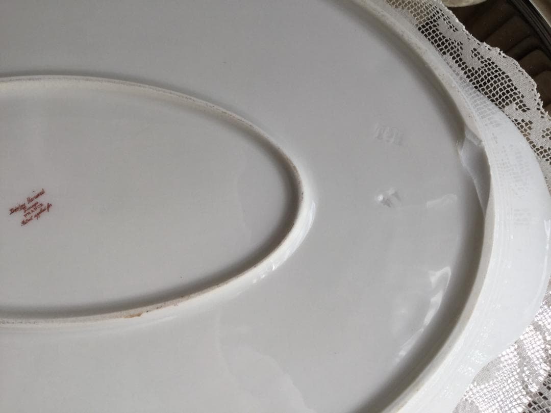 ☆☆レア リモージュ ハヴィランド #330 オーバルプラッター L