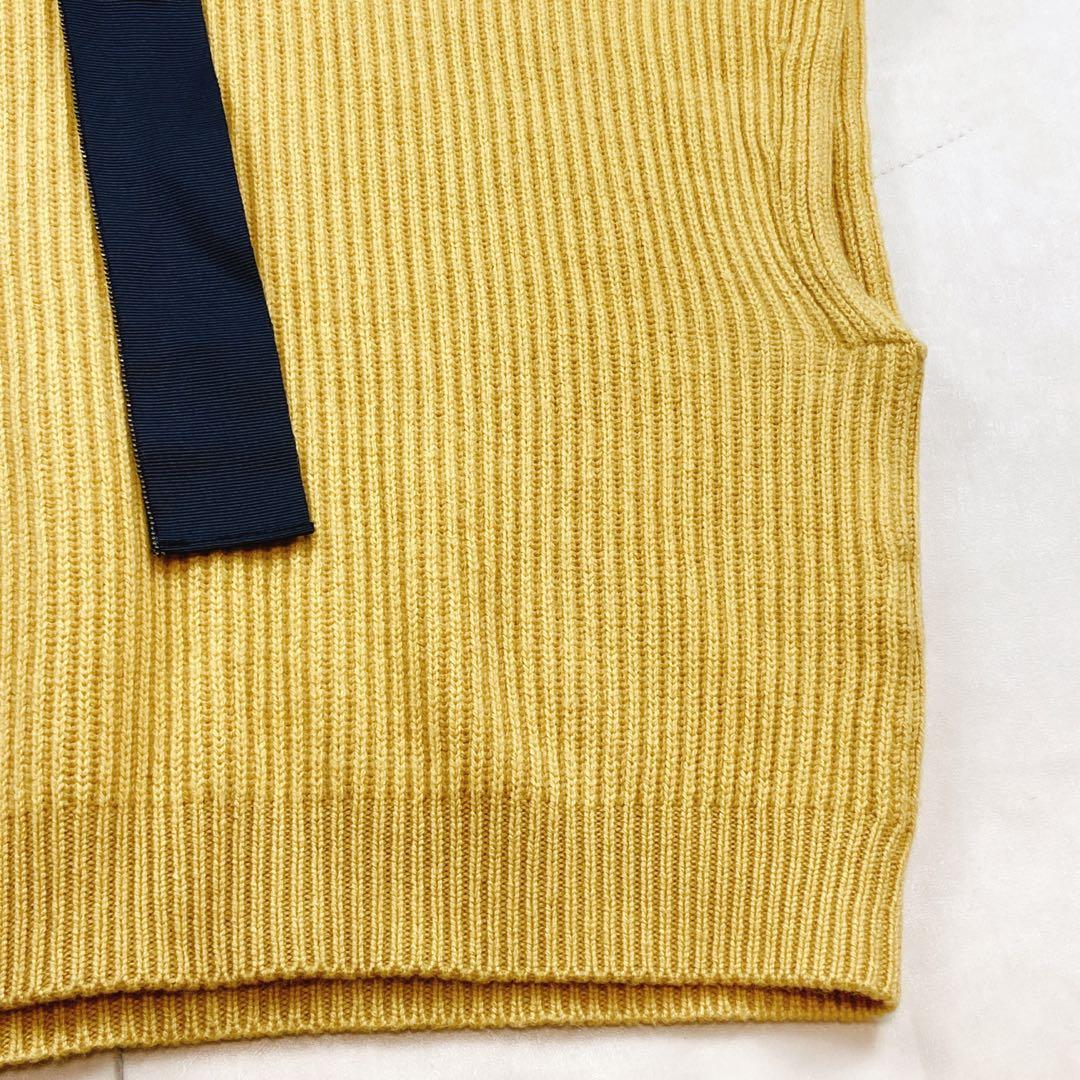 美品 ブルネロクチネリ モニーレ カシミヤ シルク パーカー クロップド リボン