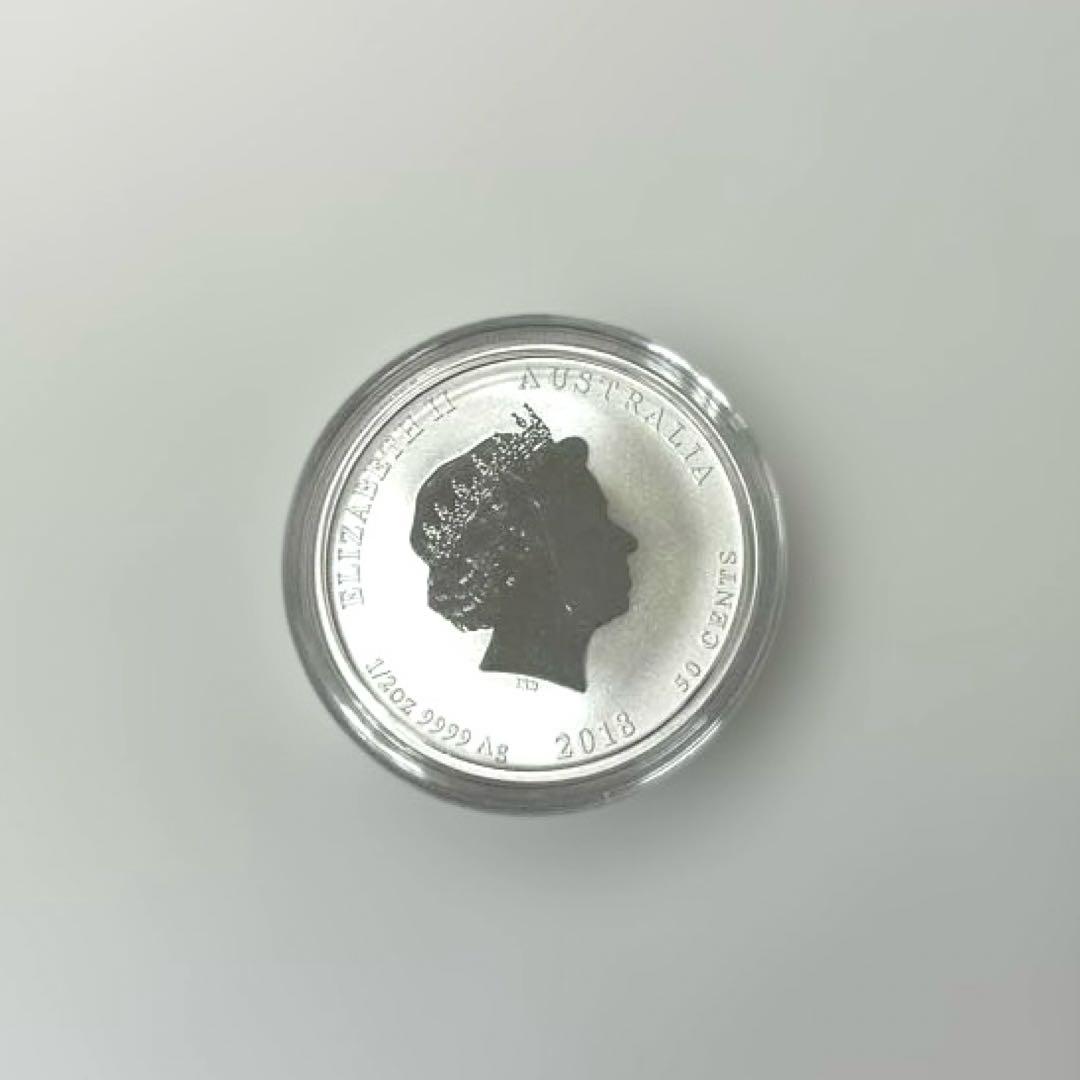 【純銀】オーストラリア干支シリーズ　2018 戌年　1/2oz ①