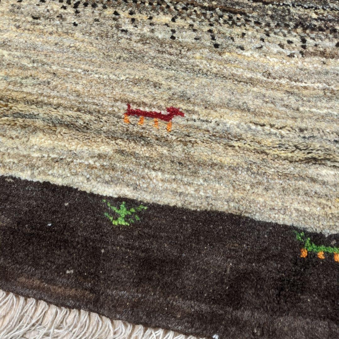 ペルシャ絨毯　ギャッベ　新品 114x80 cm Persia Gabbeh