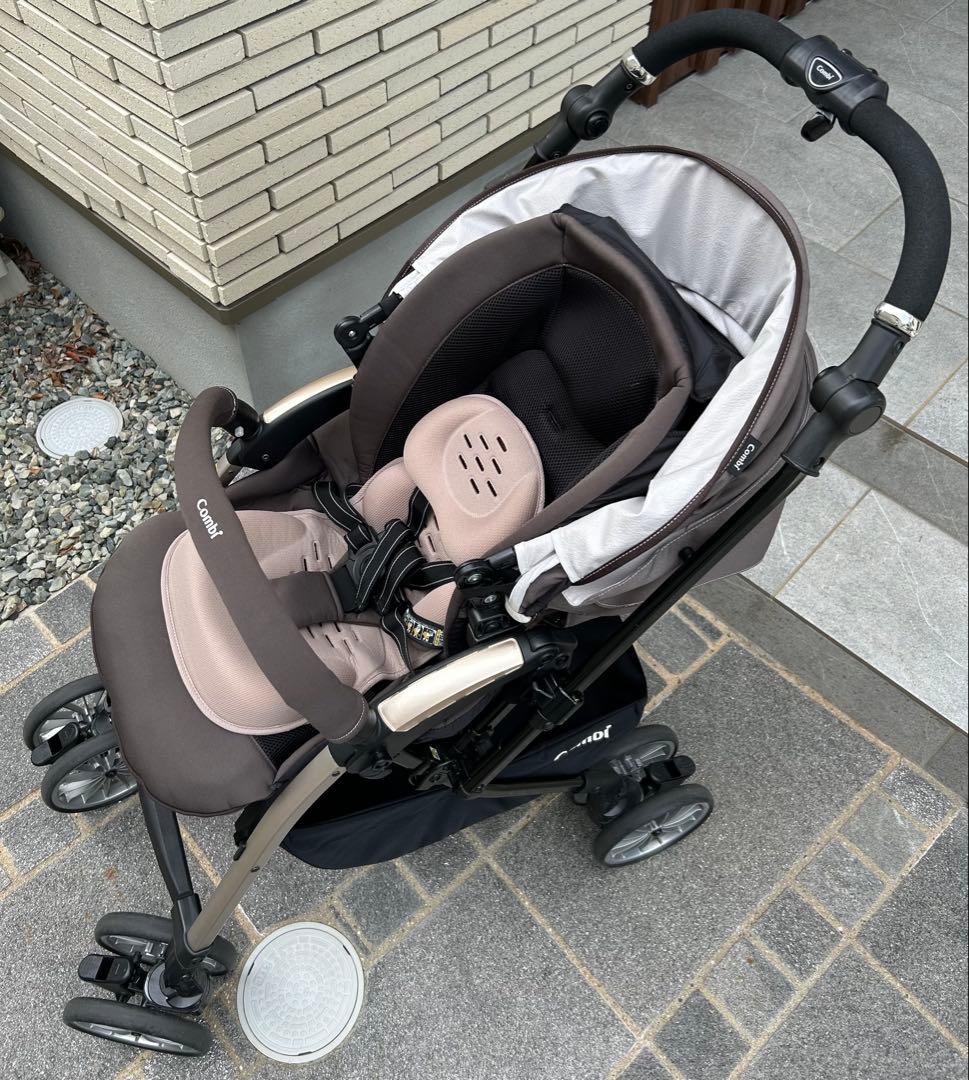 コンビベビーカー　アンブレッタ4キャス　エッグショック　2019年モデル