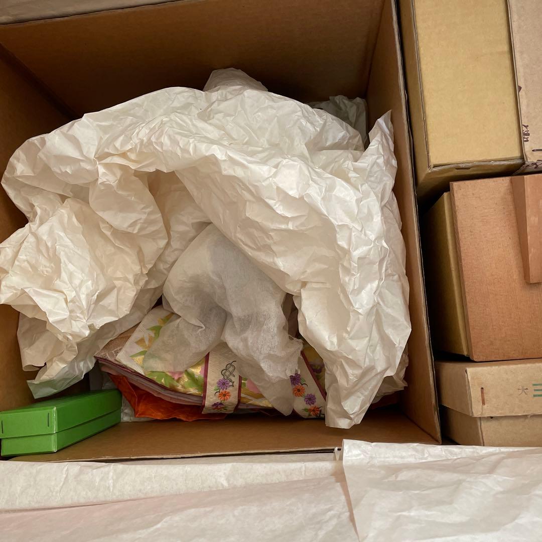 Ａ雛人形 三段飾り 十二単衣 弥生雛 長月作　Ａ＋Ｂ購入必須