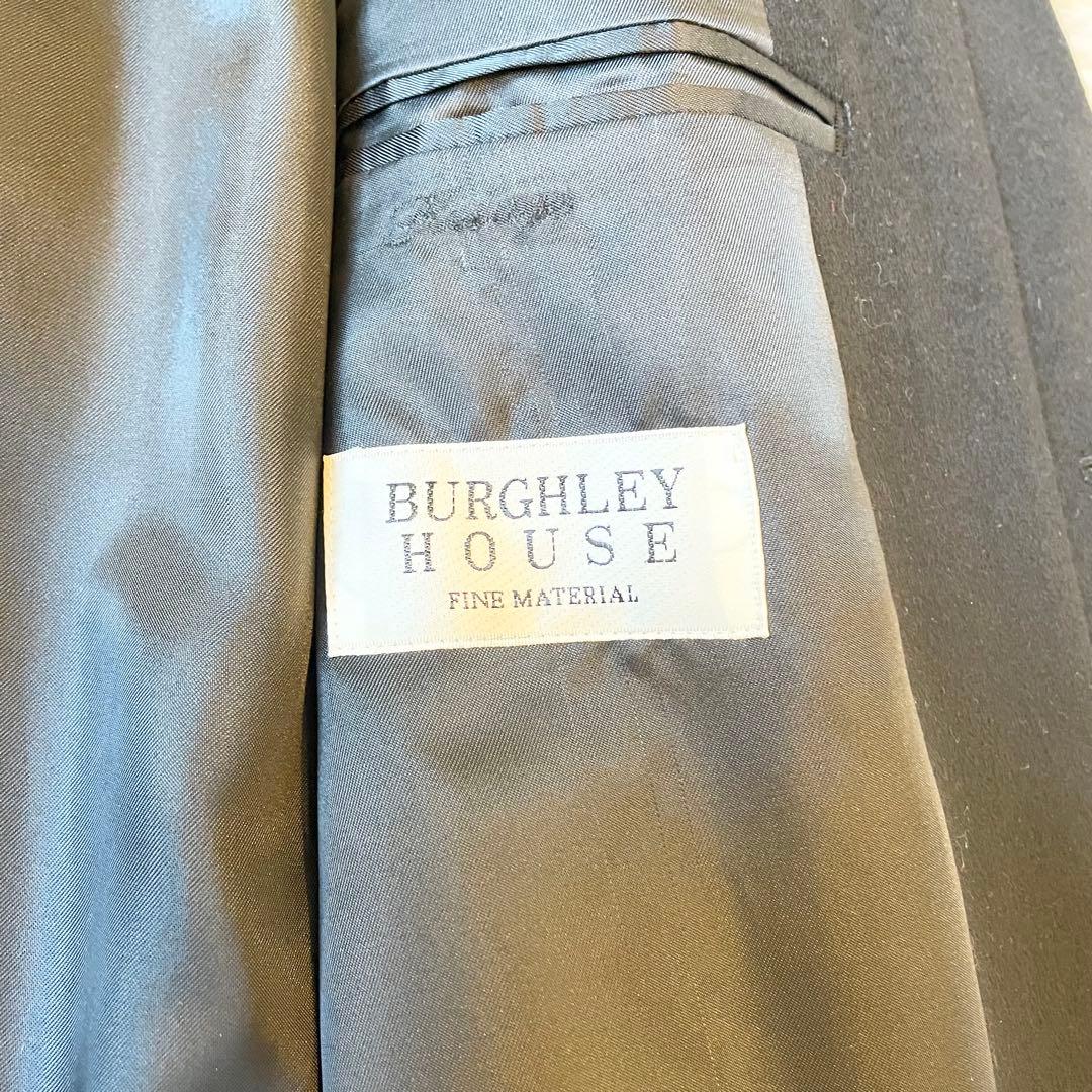 美品✨カシミヤ100％ ロングコート チェスターコート 比翼 ブラック 日本製