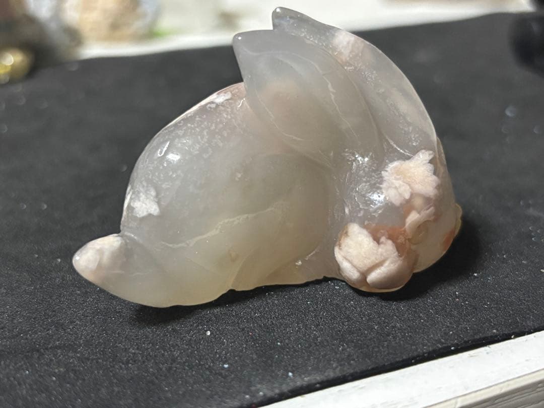 桜瑪瑙のうさぎさん