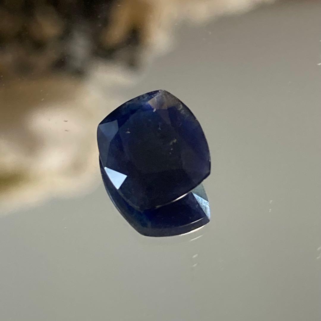 Silver925 18kgp ディープ ブルーサファイア リングorトップ