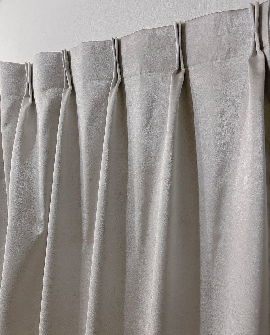 4枚セット(2面分) マナベインテリアハーツ オーダーカーテン 遮光1級