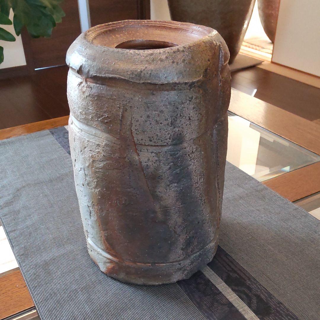 花器　53　備前焼