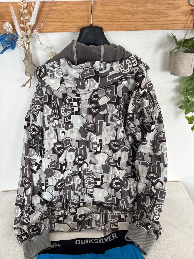 hiroumi！DC スノーボードウェア Lサイズ グレー/青