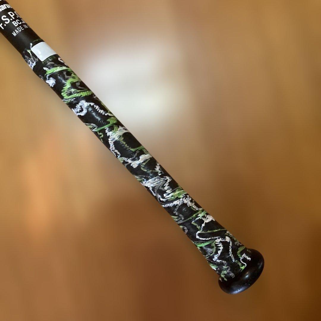 【一般軟式】Marucci 軟式バット　緑ワニクラッシャー　専用ケース付き