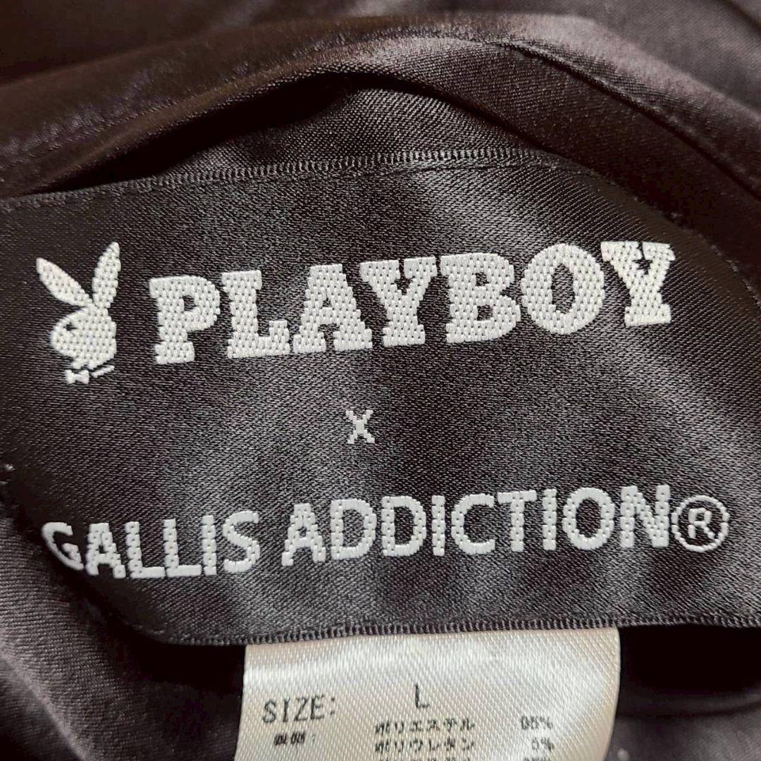 PLAYBOY × GALLIS ADDICTION リバーシブル スカジャン