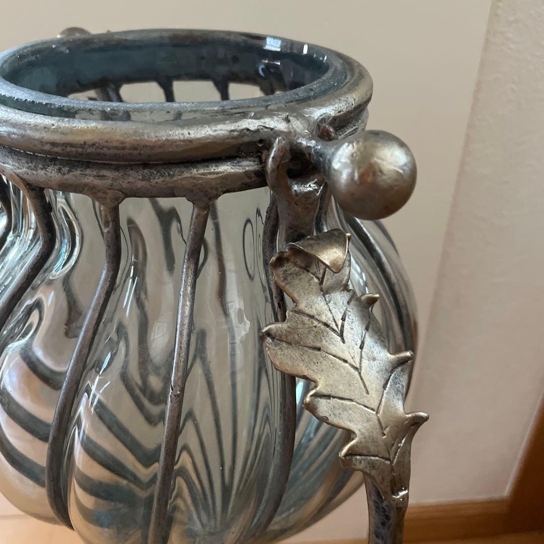 葉山家具　葉山ガーデン　ツイストデザイン フラワーベース　花瓶　オブジェ