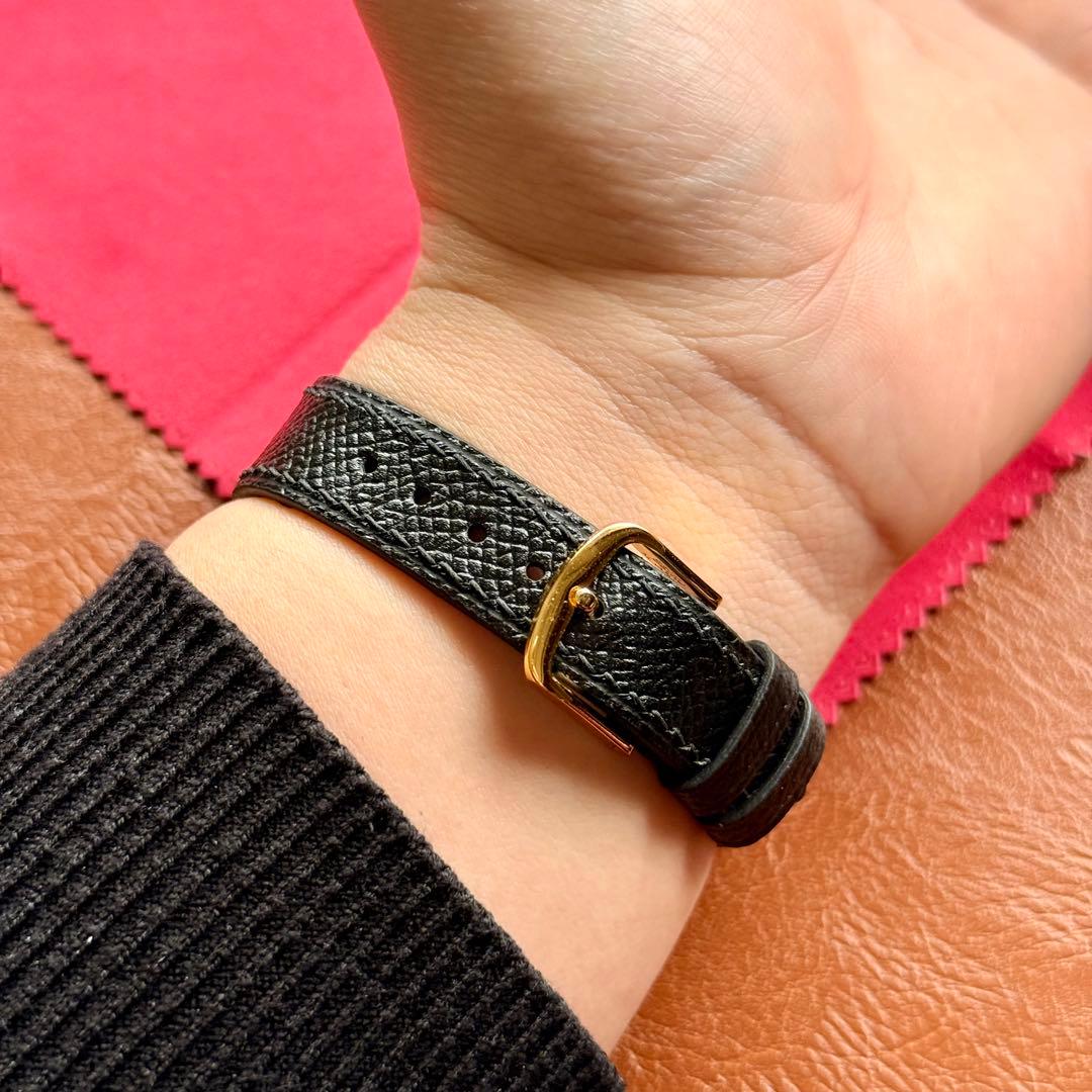 ヴィンテージ SEIKO 7731 砂子文字盤 タンク腕時計 1989年