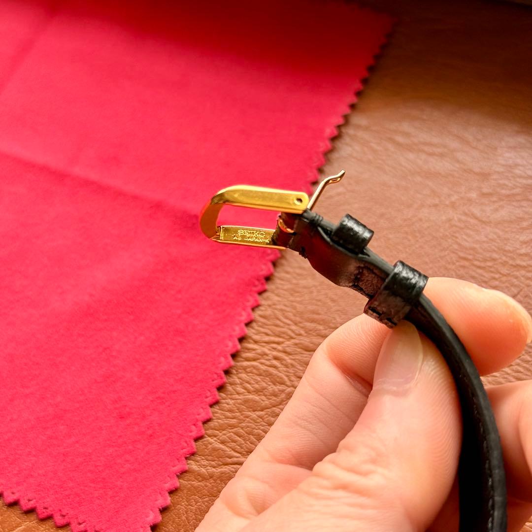 ヴィンテージ SEIKO 7731 砂子文字盤 タンク腕時計 1989年