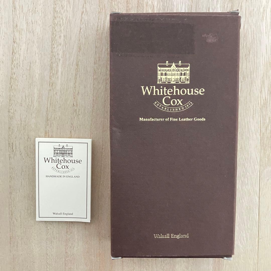 訳あり未使用 ✨ホワイトハウスコックス✨ラウンドジップ✨長財布✨ダークブラウン