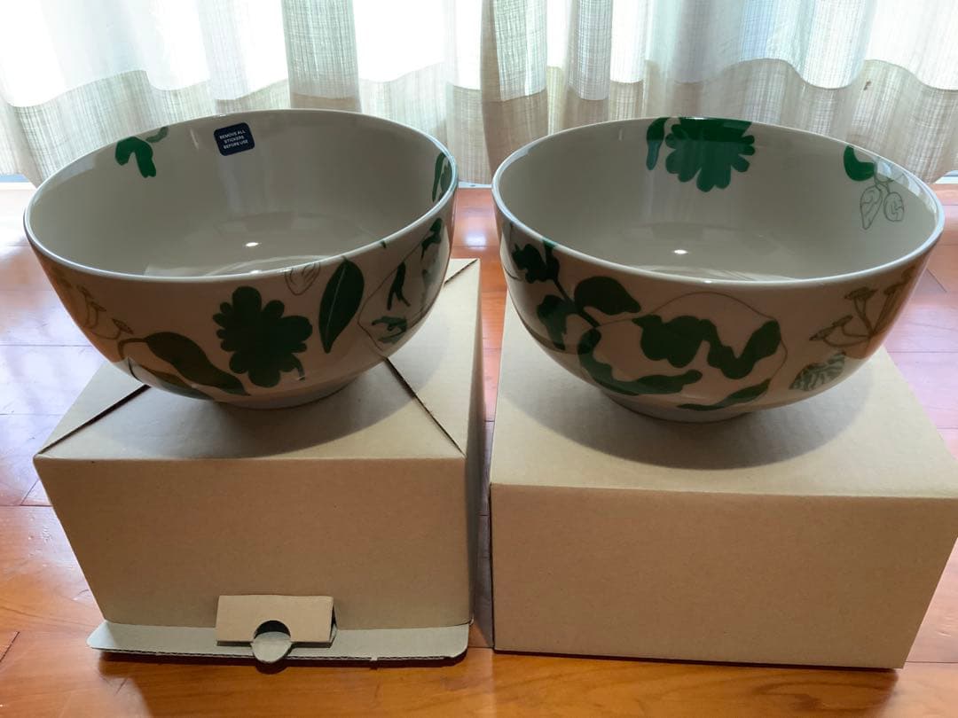 マリメッコ　エロクーンヴァルヨット　ボウル2個セット