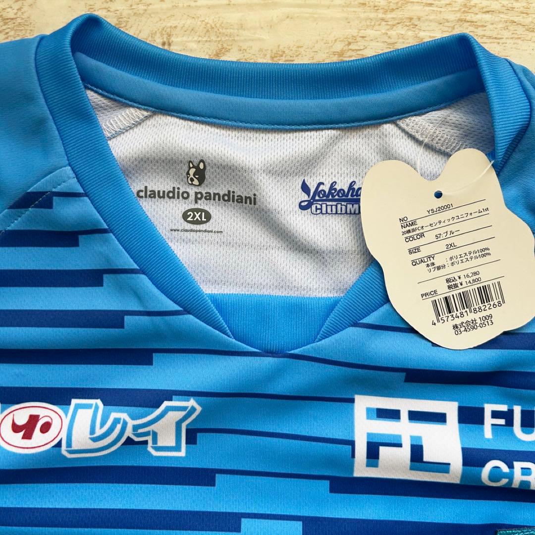 三浦知良　横浜FC オーセンティック　ユニフォーム　ハンガー付