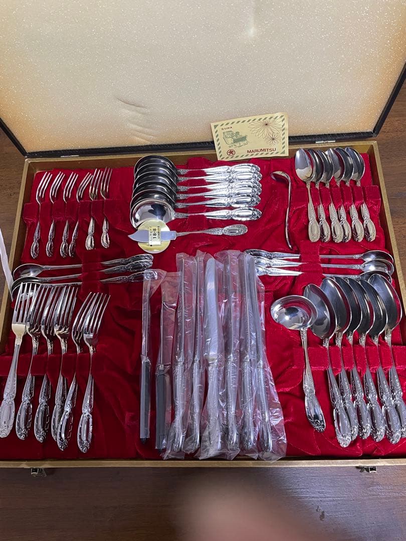 カトラリーセット　三菱マーク
