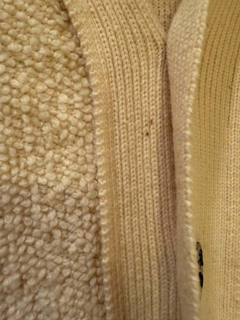 sacai 変形カーディガン クリーム サイズ1