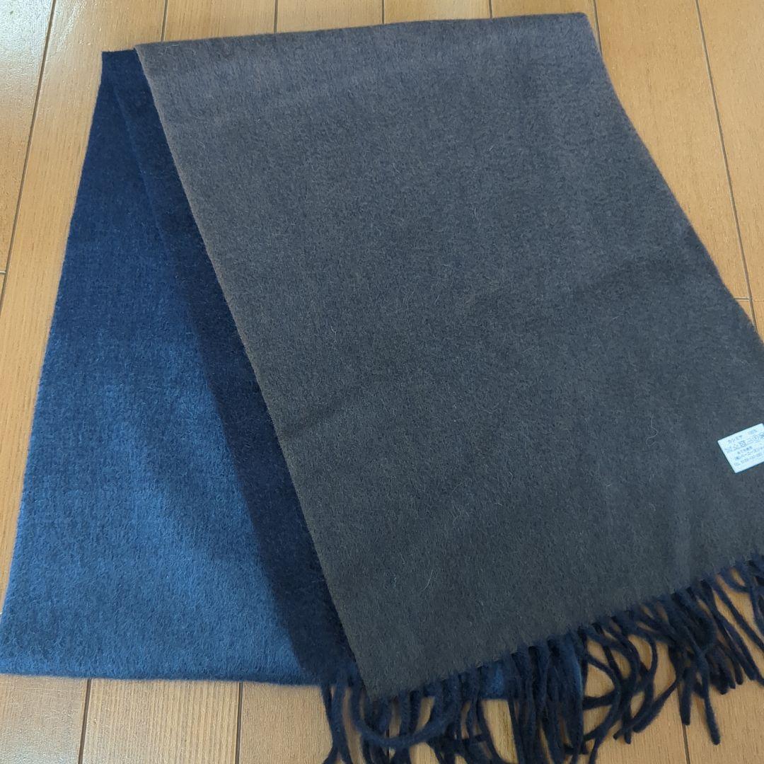 未使用　BARNEYS NEW YORK 　カシミヤマフラー