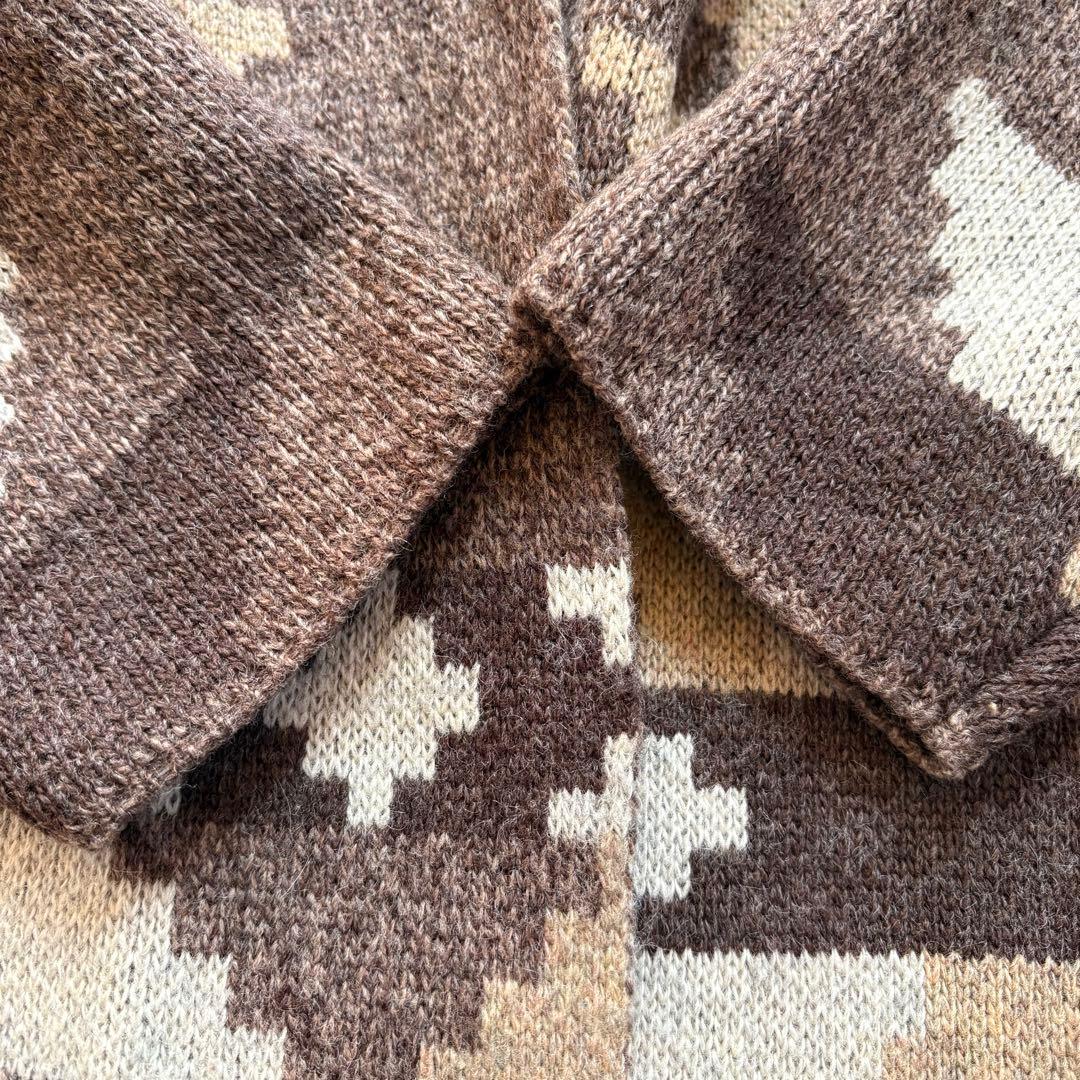 Deuxieme Classe カナディアンセーター　ジャカードニットガウン