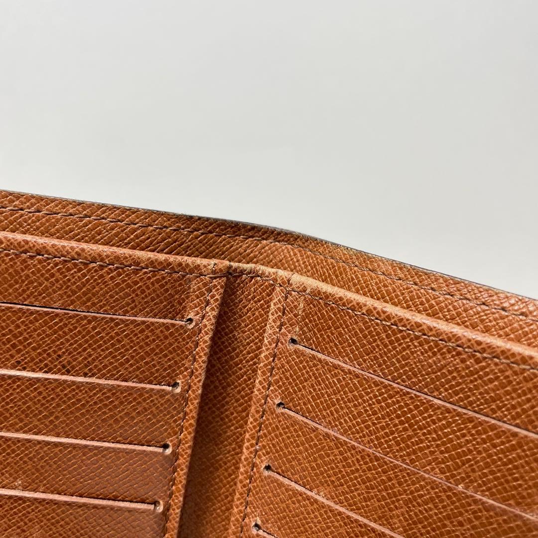 2967 ルイヴィトン モノグラム 折り財布 ポルト ビエ・10カルト クレディ