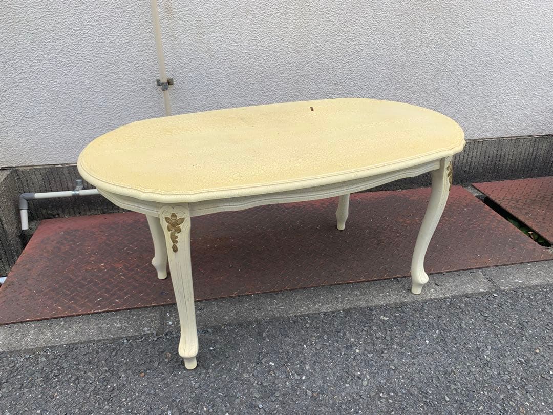 最終　アンティーク　ロココ調　センターテーブル　ローテーブル　テーブル