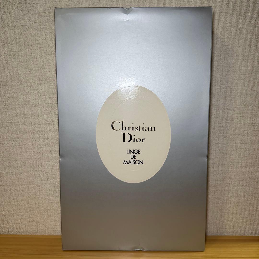 Christian Dior　タオルケット　130cm×180cm　綿100％