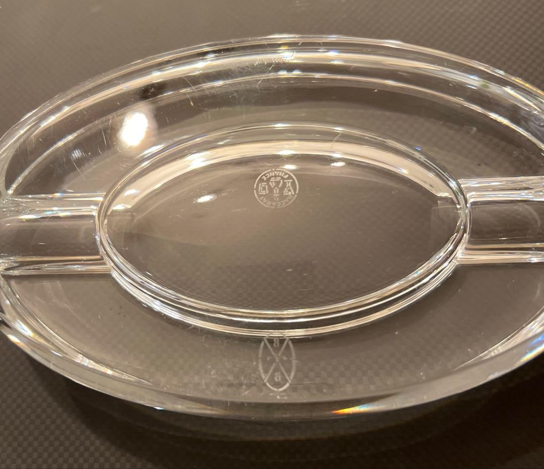 はと！！BACCARAT CIGER ASHTRAY バカラ葉巻用灰皿