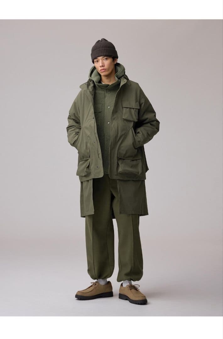 GU ENGINEERED GARMENTS パデッドシェルパーカー M