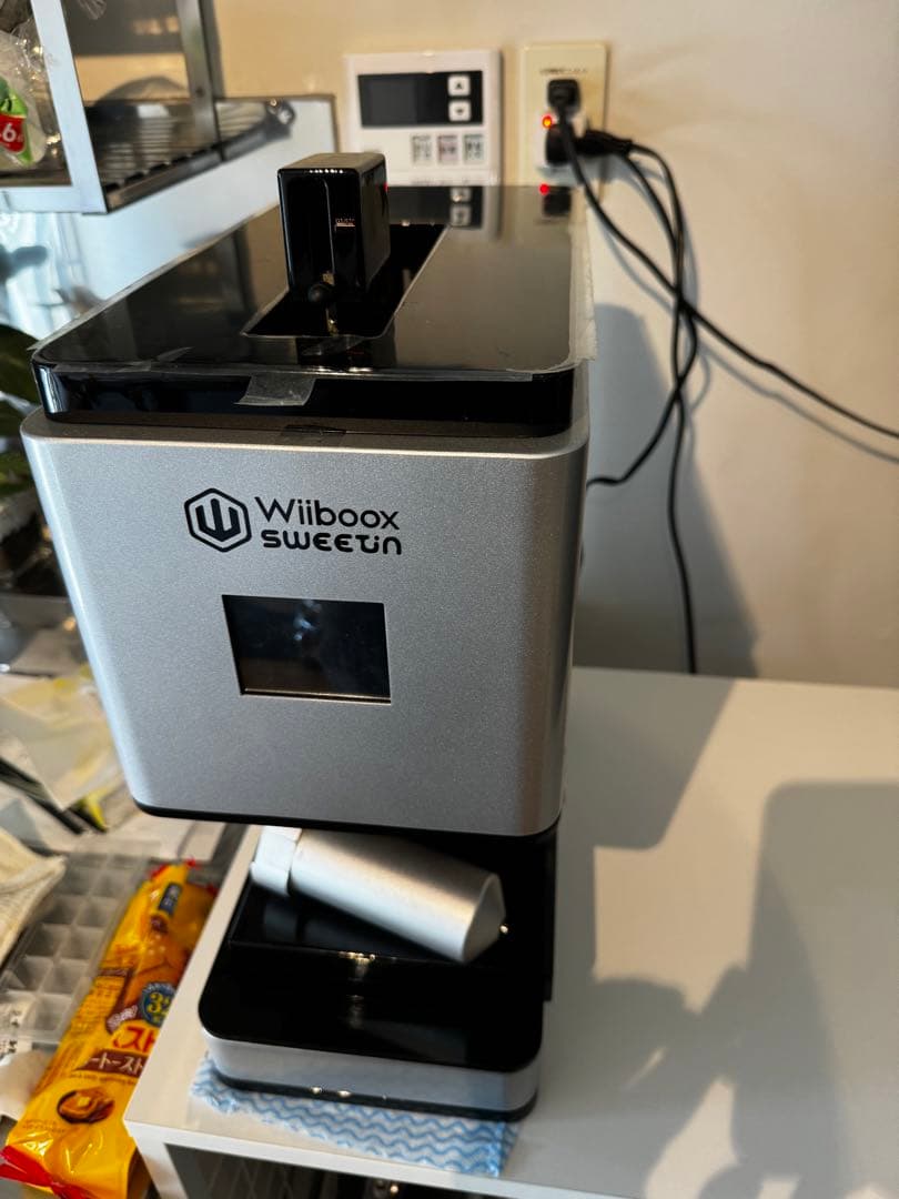 3Dプリンター　チョコレート