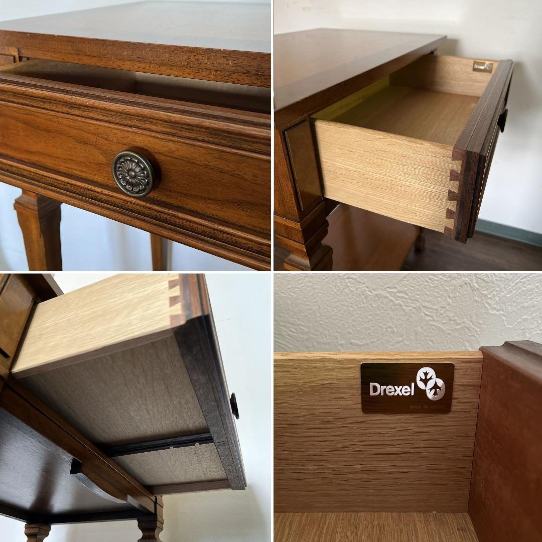 k201r124 日本製 DREXEL フランチェスカ ナイトテーブル/電話台